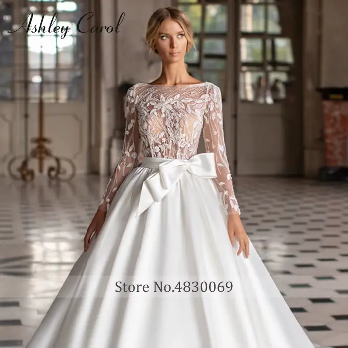 Ashley Carol-Robe de mariée princesse A-Line