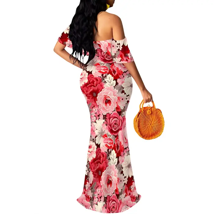 Robe longue d'été tendance pour femmes