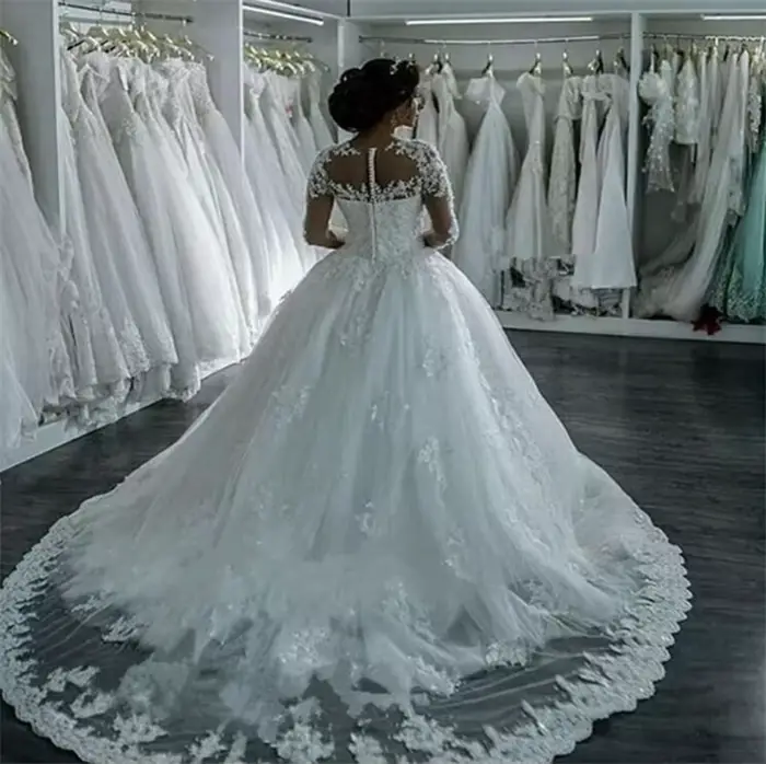 Robes de mariée Illusion blanc/ivoire 2026