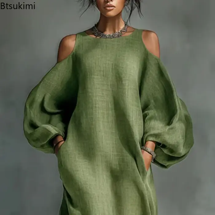 Robe longue bohème pour femme