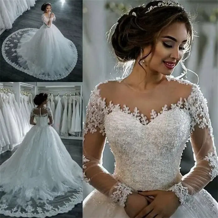 Robes de mariée Illusion blanc/ivoire 2026
