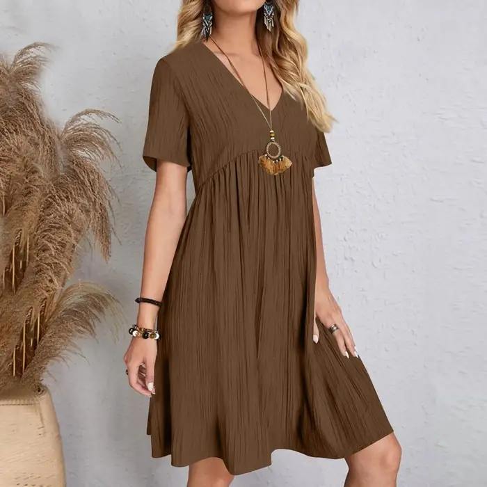 Robe ample décontractée pour femmes