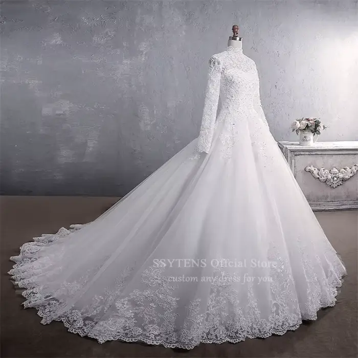 Robes de mariée musulmanes SSYTENS 2027 – Élégante robe