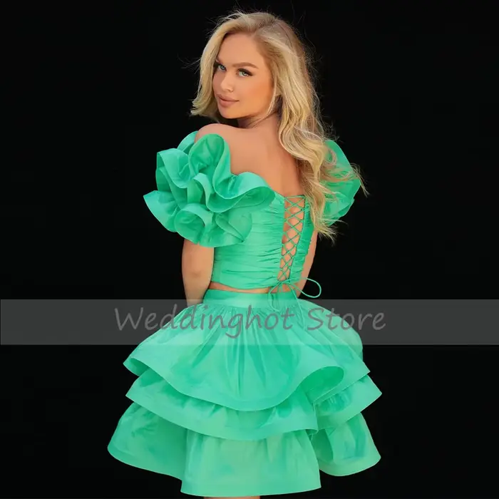 Robe de Cocktail verte