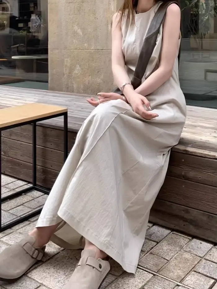 Robe de base simple pour femmes