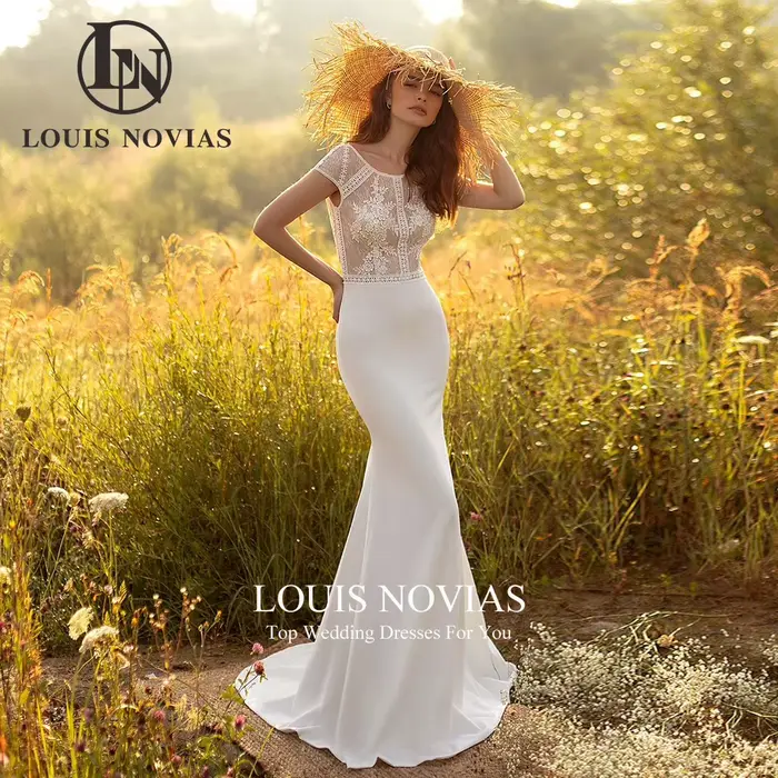 Modiis-Robes de mariée sirène pour femmes