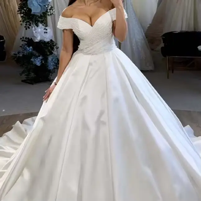 Robes de mariée décentes au clair de lune pour mariée