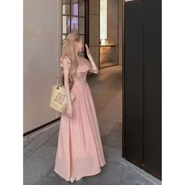 Robe femme rose