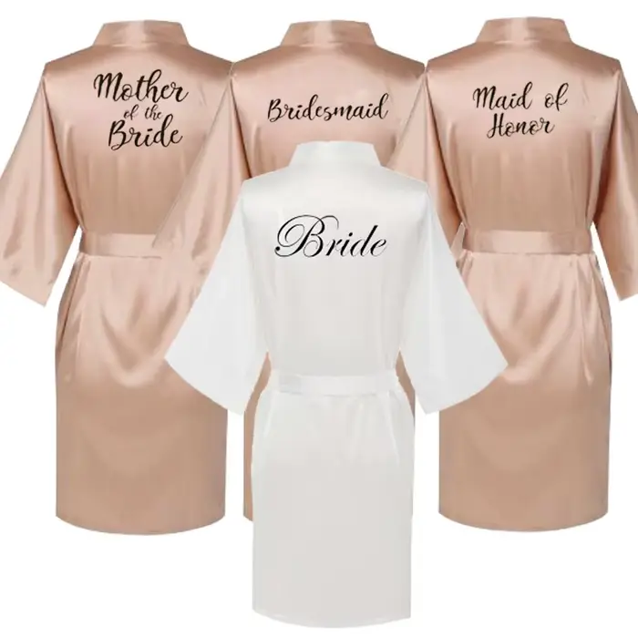 Robe de mariée en Satin de soie