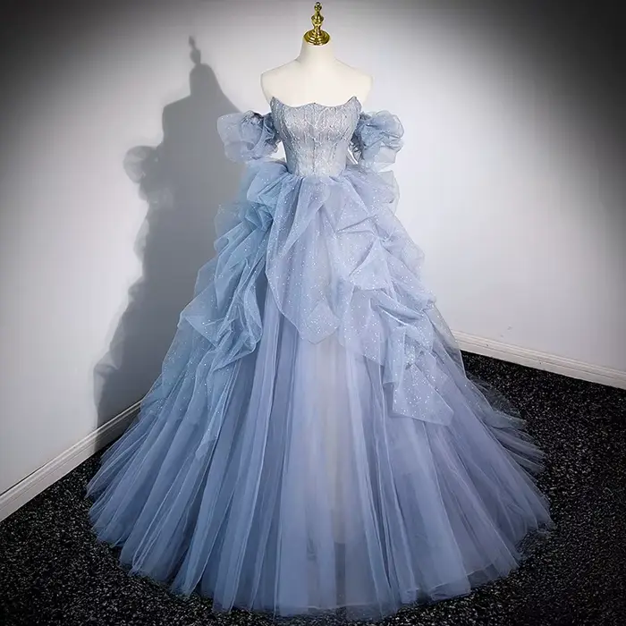 Robe de soirée élégante et Sexy pour femmes, tenue de soirée d'anniversaire, de mariage, pour occasi