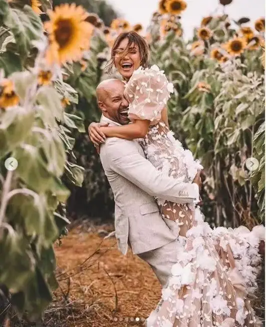 Yanshmigown-Robe de mariée sirène bohème à fleurs