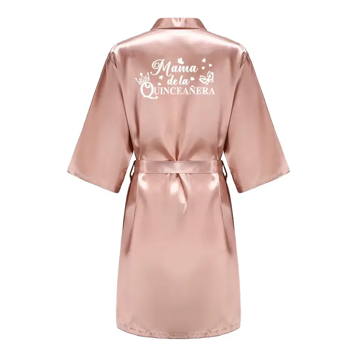 Robe de Soirée Princesse Or Rose pour Fille de 15 Ans