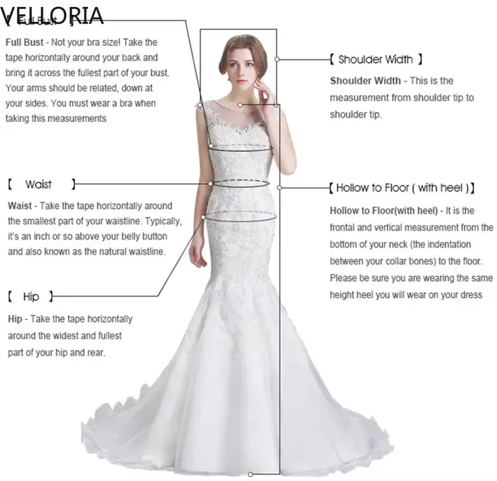 Robe de mariée sirène bleu royal élégante