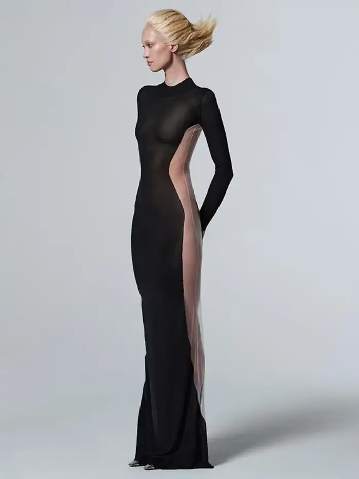 Robes Maxi noires pour femmes
