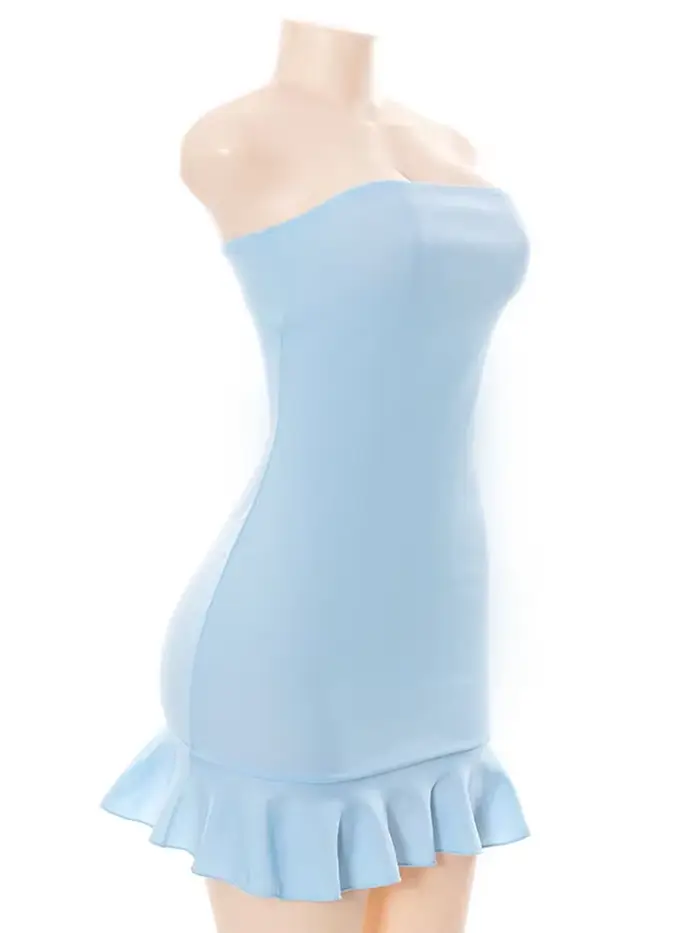 Robe pull en polyester et élasthanne asymétrique décontractée pour femmes style streetwear Y2k été occasions spéciales
