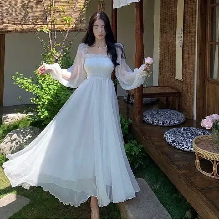 Robe de soirée de vacances en bord de mer pour femmes