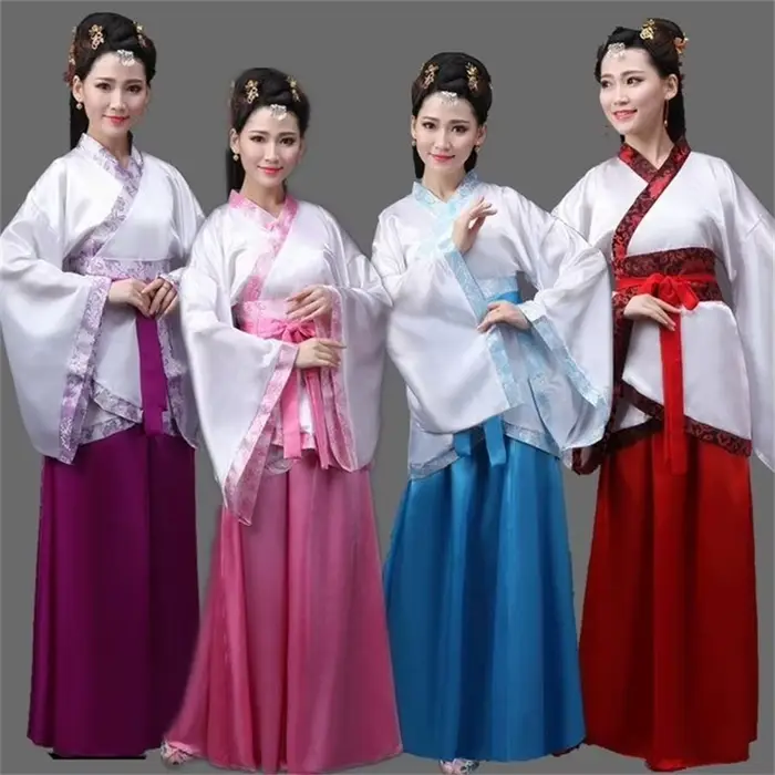 Robe traditionnelle de la dynastie Hanfu Tang pour femmes