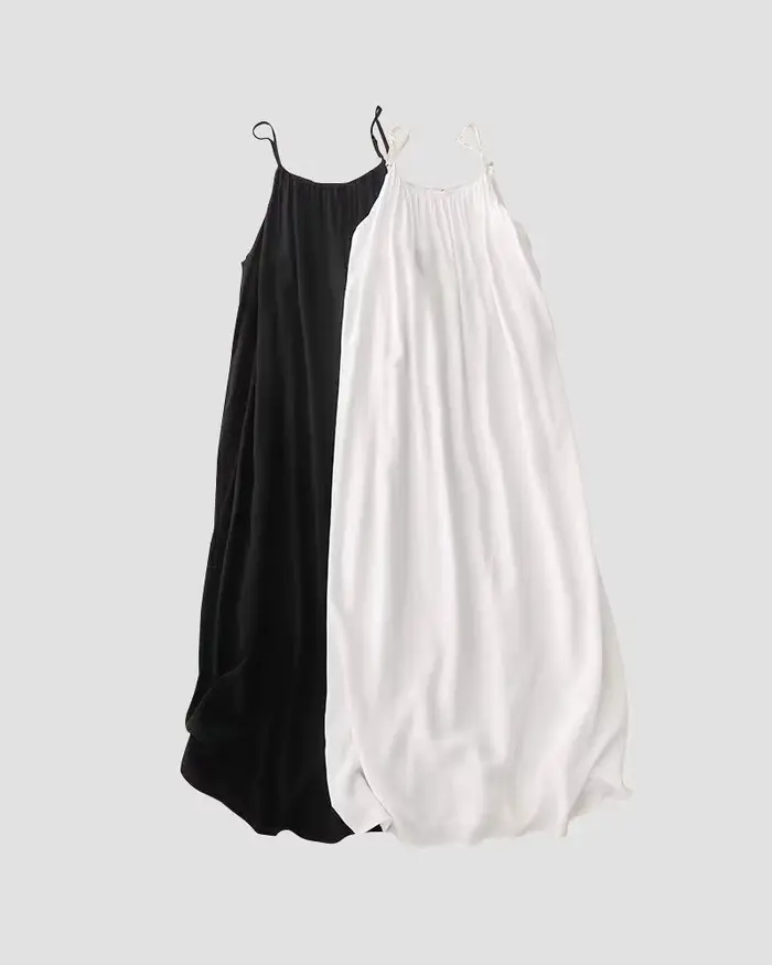 Robe bohème sans manches dos nu ample pour femmes été plage soirées spéciales
