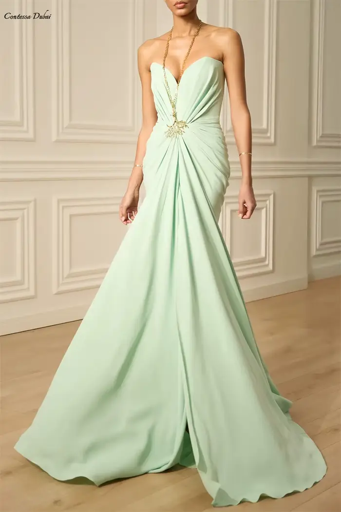 Contessa robe de soirée personnalisée robe de soirée robe formelle robe de demoiselle d'honneur robe