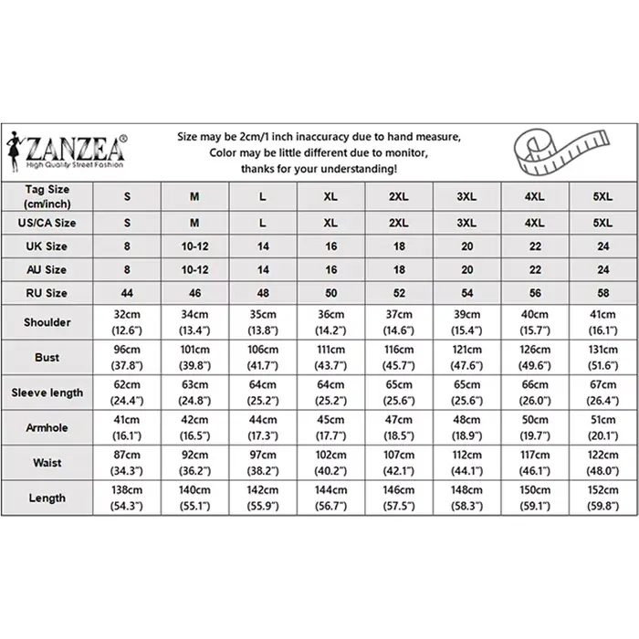 ZANZEA musulman Hijabs femmes Maxi Robes longues modeste à manches