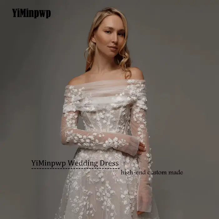 Robes de mariée trapèze brillantes