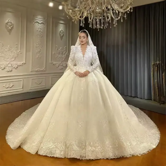Robes de mariée élégantes style princesse