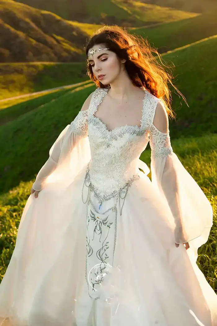 Robe de Mariée Médiévale
