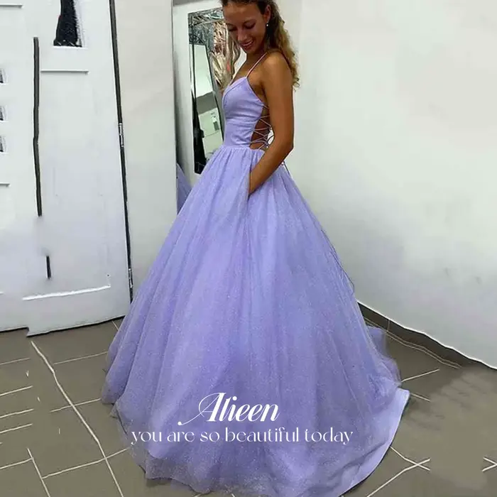 Aileen-Robe de Soirée Longue pour Femme