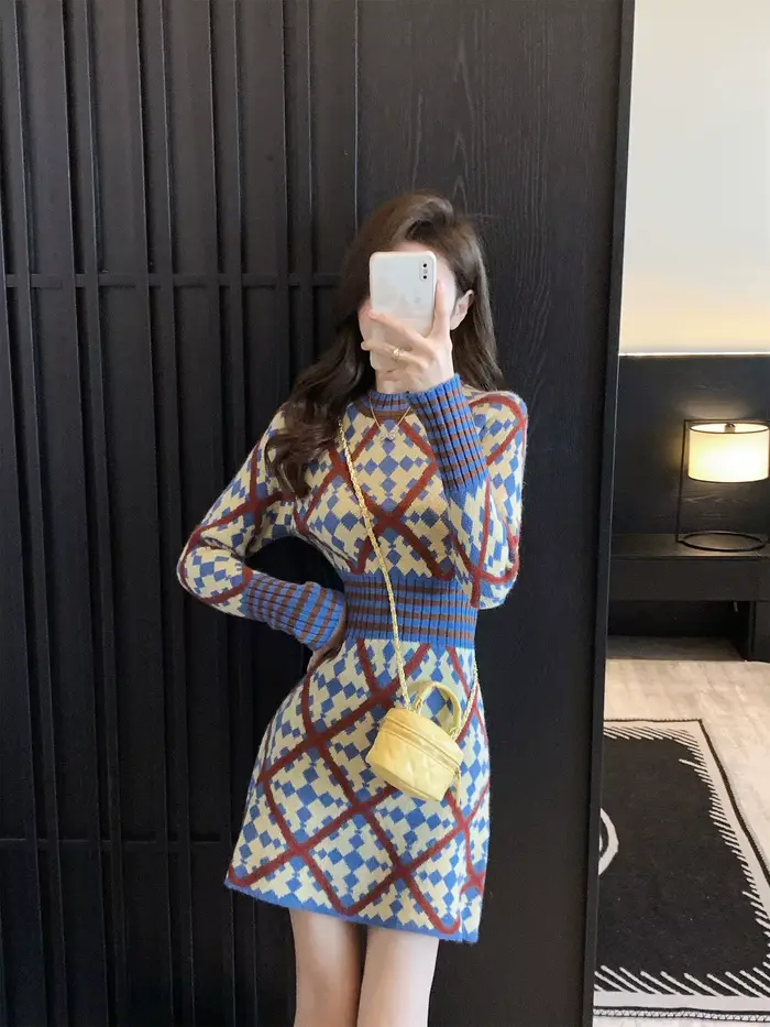 Robes courtes en Crochet pour femmes