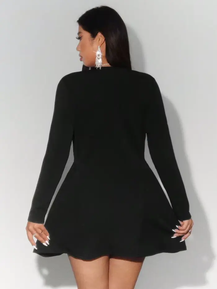 Robe Sexy en dentelle grande taille