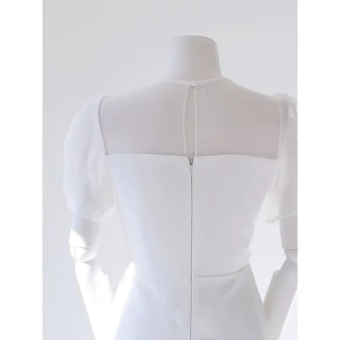 Robe de soirée blanche
