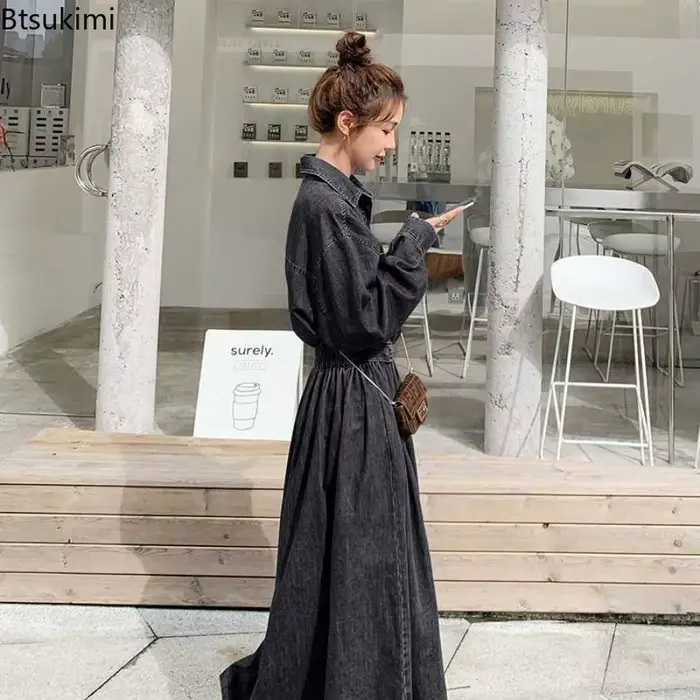 Robe en jean, nouvelle collection printemps