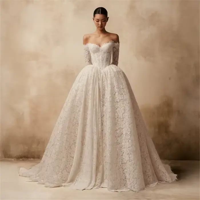 Robes de mariée 2026 élégantes pour cérémonie religieuse