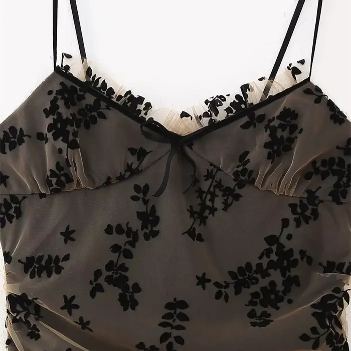 Robe vintage YEMOGGY à col en V sans manches pour femmes, élégante, sans manches, polyester, longueur aux genoux, style empire, occassions spéciales
