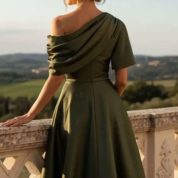 Robe élégante pour mère de la mariée