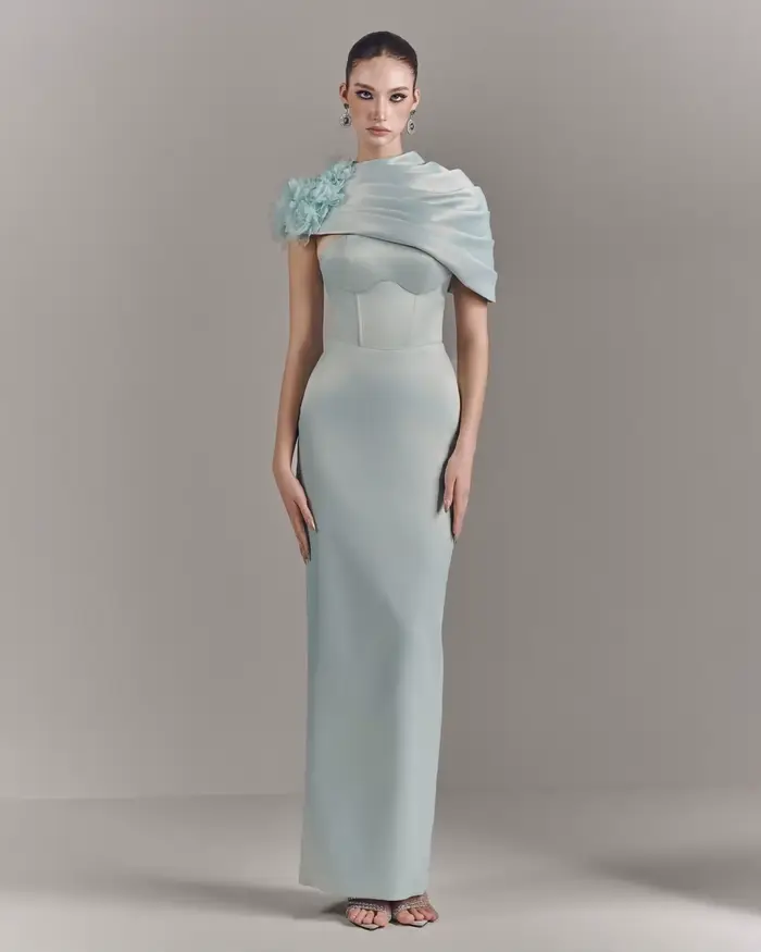 Robes de soirée classiques personnalisées pour femmes en charmeuse