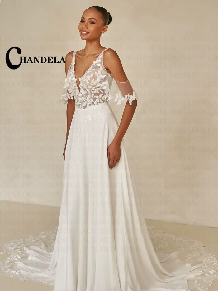 CHANDELA Robes de cérémonie élégantes pour mariages
