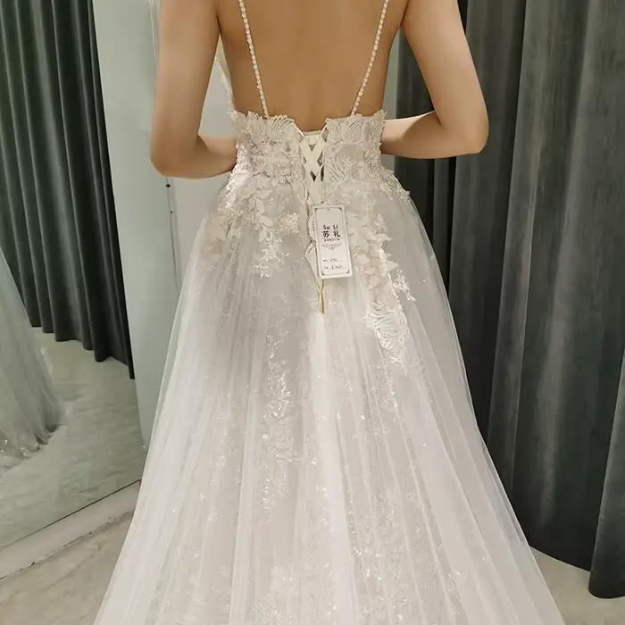 Robe de mariée bohème personnalisée