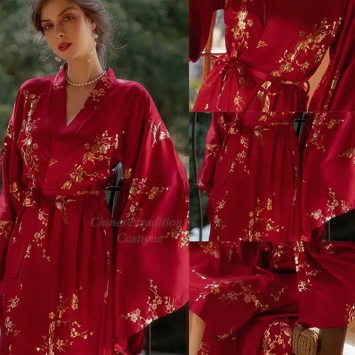 Robe Kimono de Luxe pour Femme