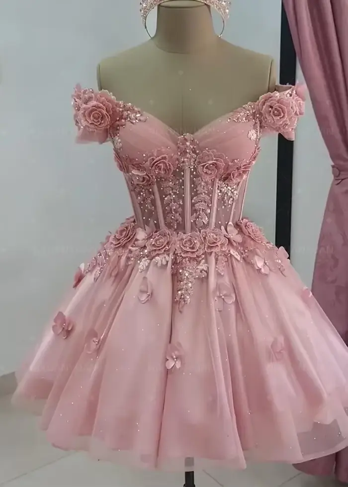 Robe de soirée en Tulle brillant
