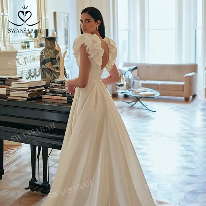 Robe de mariée sans manches SwanSarah