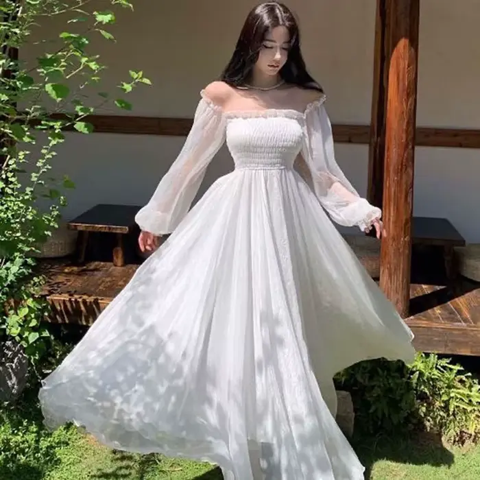 Robe de soirée de vacances en bord de mer pour femmes