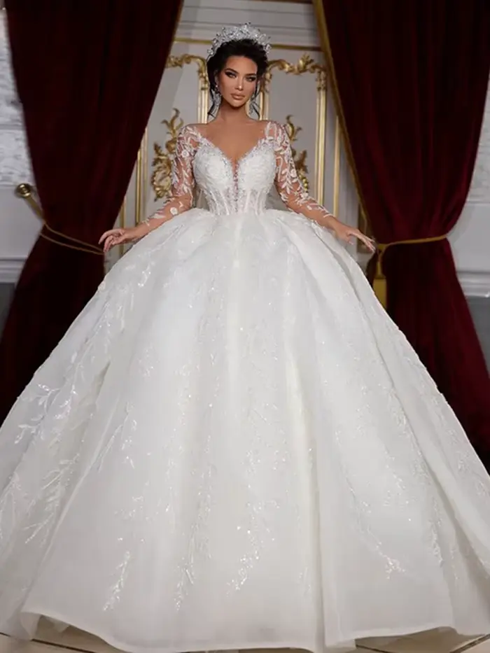 Robes de mariée baroques