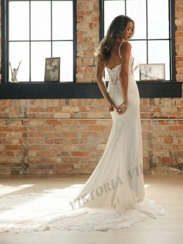 VIKTORIA – robes de mariée sirène Vintage pour femmes