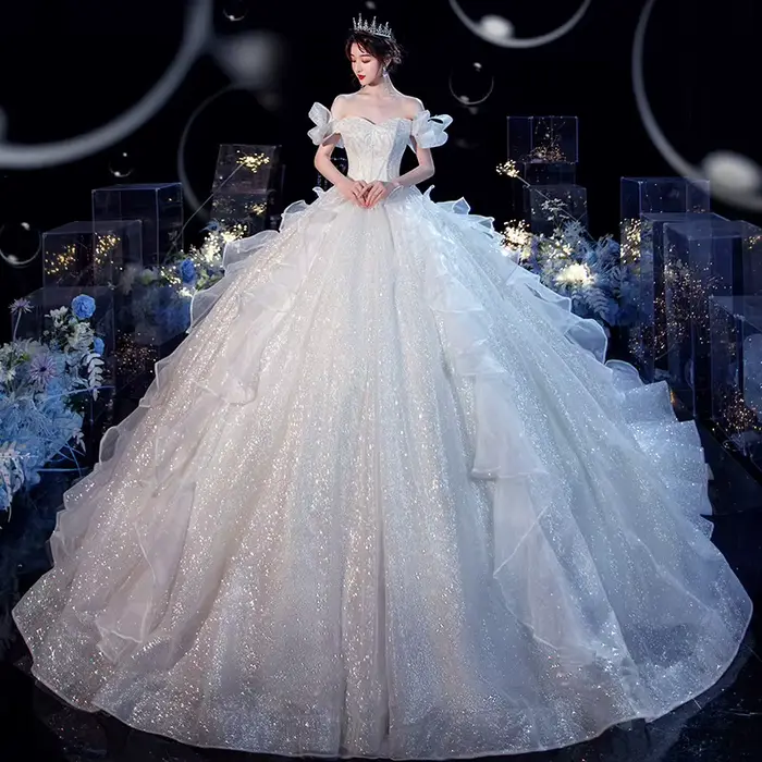 Maria Novia-Robe de mariée princesse chérie personnalisée pour femme