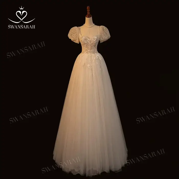 Robe de mariée A-Line personnalisée