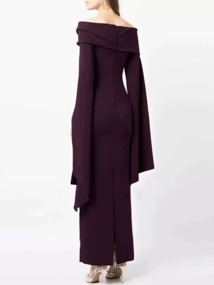 Robe de soirée haut de gamme et élégante pour l'automne et l'hiver 2026