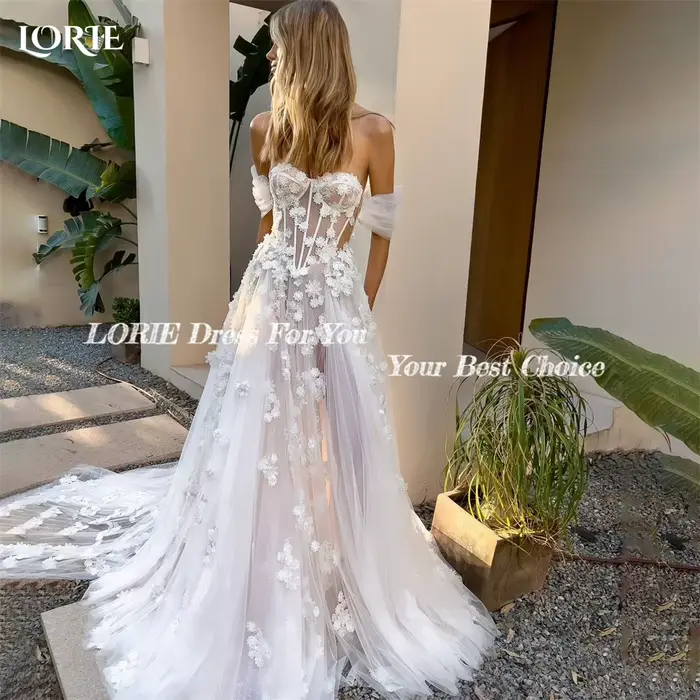 Robes de mariée en dentelle bohème