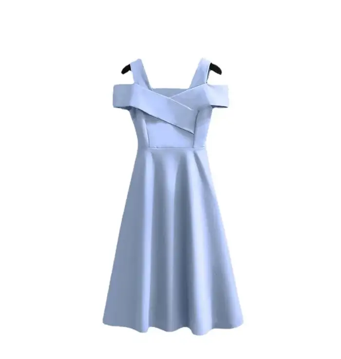 Robe élégante amincissante pour femmes de grande taille style formel et décontracté été couleur bleu rose rouge noir disponibles en plusieurs tailles pour occasions spéciales