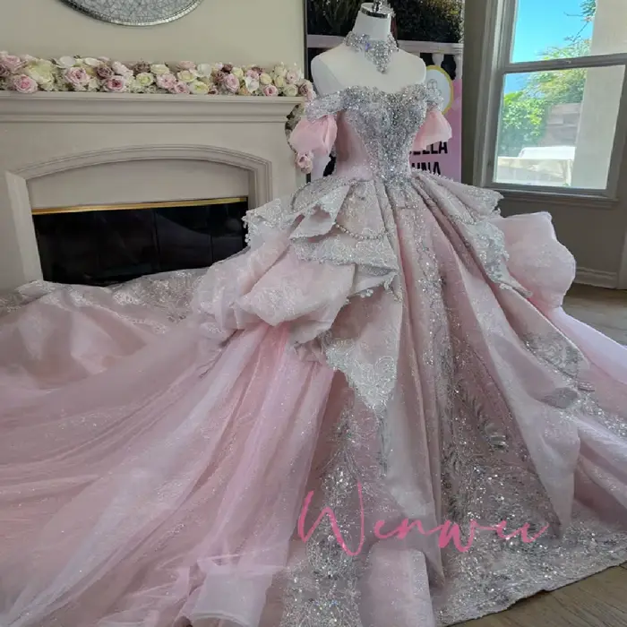 Sophie Store personnalisé rose robe De bal Quinceanera